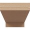 Ekena Millwork 7"W x 14"D x 7"H Wide Clemmons Rough Cedar Woodgrain TimberThane Corbel, Primed Tan CORUR07X14X07CLERCPR - alternate 5